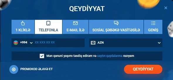 Telefon nömrəsi ilə